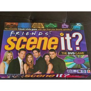 Friends Scene It? TV Board Game COMPLETE